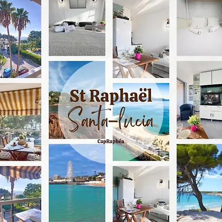Capraphea T2 With Seaview,balcony,parking,ac,wifi. Saint-Raphaël