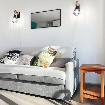 Capraphea T2 With Seaview,balcony,parking,ac,wifi. Апартаменты Сен-Рафаэль