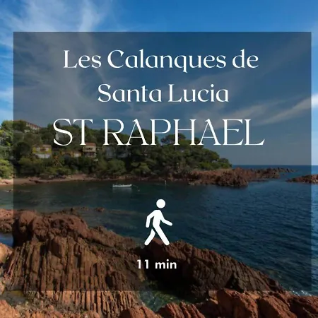 Capraphea T2 With Seaview,balcony,parking,ac,wifi. * Saint-Raphaël