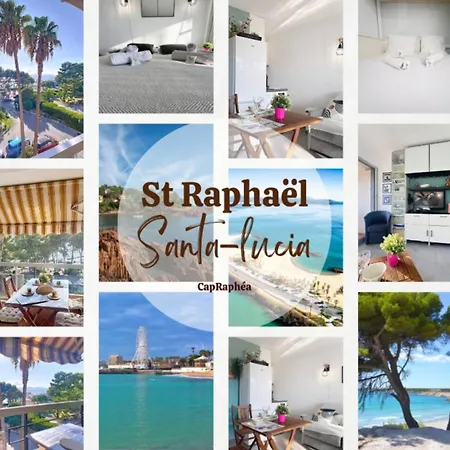 דירה Capraphea T2 With Seaview,balcony,parking,ac,wifi. Saint-Raphaël