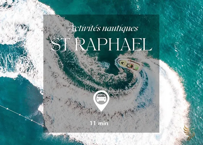 Capraphea T2 With Seaview,balcony,parking,ac,wifi. * Сен-Рафаэль