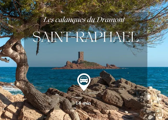 Apartment Capraphea T2 With Seaview,balcony,parking,ac,wifi. Saint-Raphaël